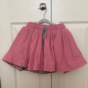 Mini boden corduroy Pink Kids Skirt 5-6 Y